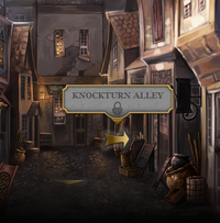 Knockturn Alley Locked