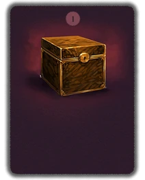 The small tortoiseshell box, embellished with gold, inside which some small creature seems to be squeaking.