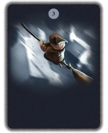 Flying on a broomstick