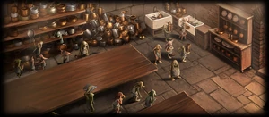 Hogwarts kitchens