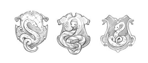 DESIGN: HARRY POTTER-SLYTHERIN CREST