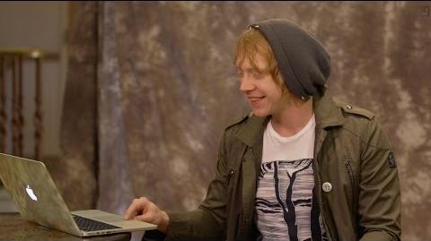 Rupert Grint sorted on Pottermore