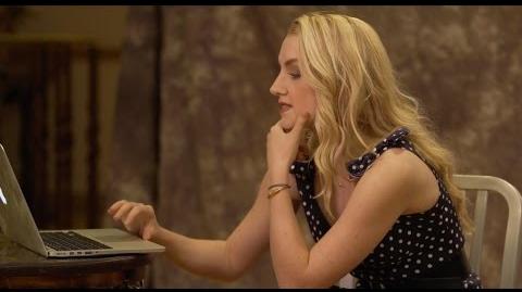 Evanna Lynch sorted on Pottermore