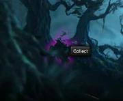 Wolfsbane's position in moment titled Into the Forbidden Forest.