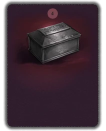 The small pewter box, unassuming and plain, with a scratched message upon it that reads 'I open only for the worthy.'