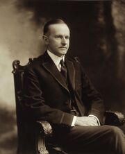 Calvin Coolidge photo portrait