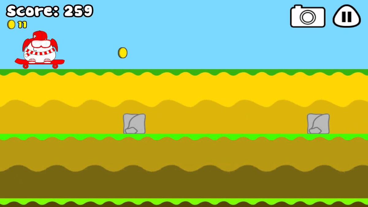 Jogos de Skate: Jogo do Pou de Skate - Pou Cliff Jump!