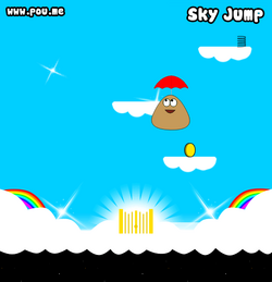 pou jump by maeo games