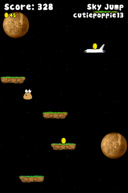 Pou vs Pou - Sky Jump 