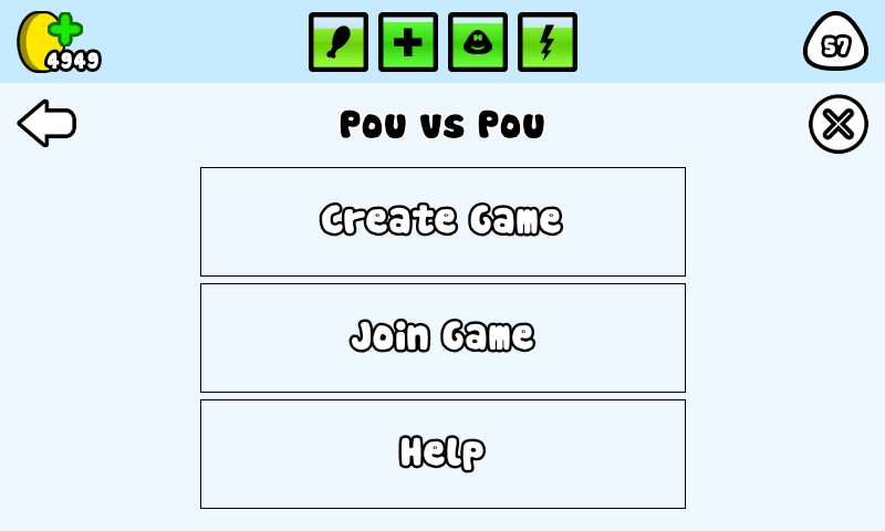 POU GAMEPLAY MEMORY SCORE 6450 