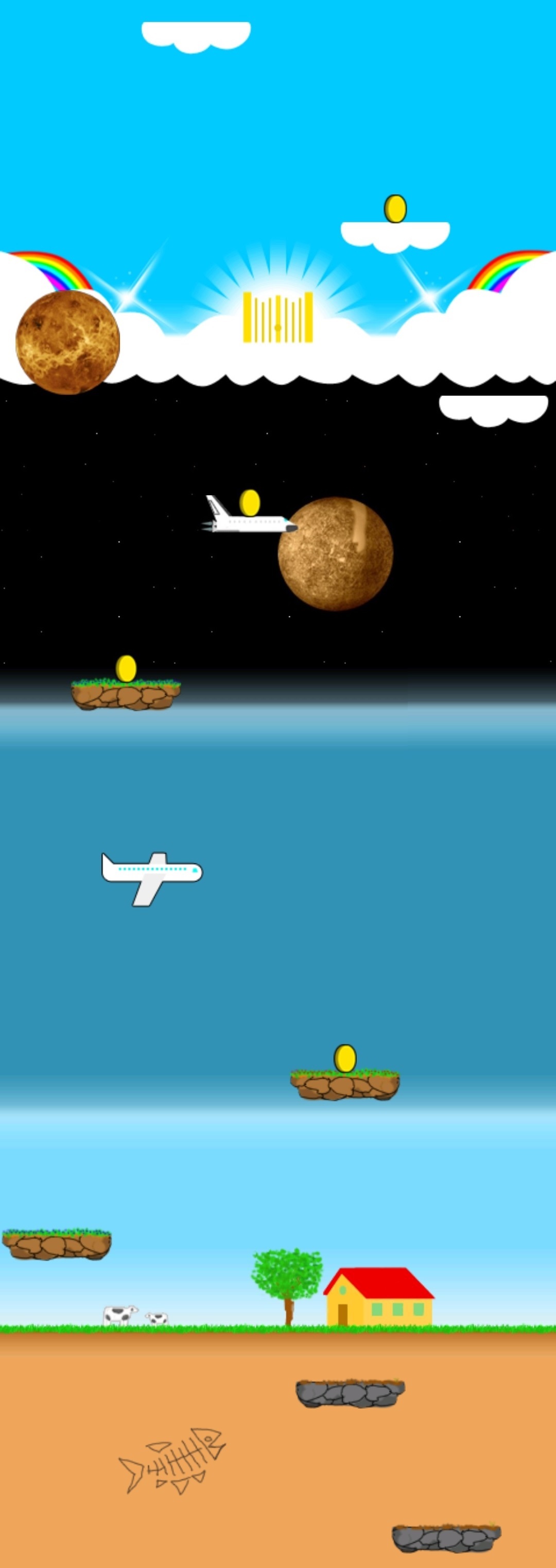 Sky Jump, Pou Wiki