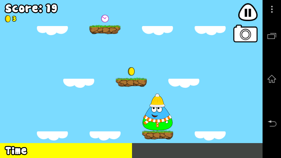 pou jump by maeo games