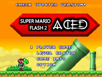 Super Mario World Flash 2 Hacked