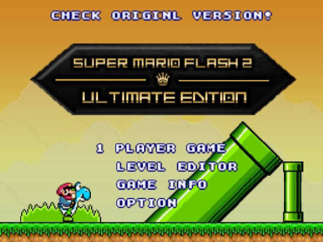 SUPER MARIO WORLD FLASH 2 jogo online gratuito em