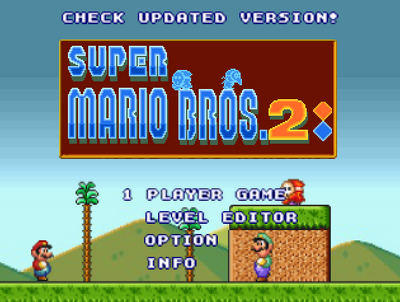 Super mario bros 2 sales flash game