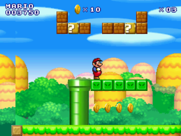 Images and Details of Super Flash Mario Bros Game