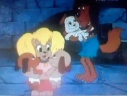 Honey and Bonnie(lower left with Penelope) and Johnny(right with Danny)