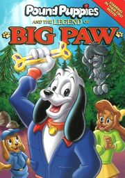 Pound Puppies and the Legend of Big Paw 1988 DVD Cover