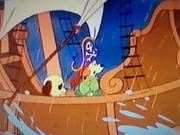 Looks like Long John Whopper and his firstmate Bright Eyes are in for a high seas worth of trouble