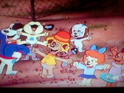 Cheering Pound Puppies