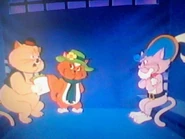 Porthos(left), Ariel(middle), and Athos(right)