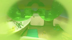 The brainwashed mecha-suit's perspective.