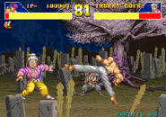 Reiji fighting Otane.