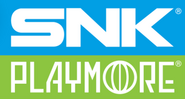 SNK Playmore company logo (Blue SNK color and Green Playmore color) (2003–2013)