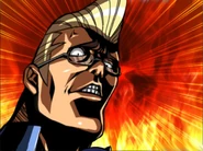 Buntaro during his Stress Shot in Matsuri Senzo Kuyou