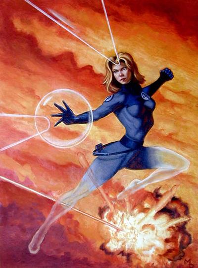 marvel invisible woman force field