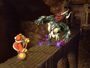 Ganomdorf's (Super Smash Bros. Brawl) Final Smash, Beast Ganon.