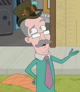 Cavenpuss (Milo Murphy Law) is Half Man and Half Platypus from the Templates of Balthazar Cavendish and Perry the Platypus