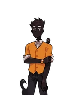 Oz (Monster Prom) is the ancient embodiment of fear.