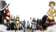 The Spriggan 12 (Fairy Tail) all of whom possess different unique magic powers abilities to godly monstrous levels.