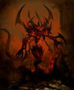 Diablo (Diablo) becoming the Prime Evil after the culmination of all Seven Evils.