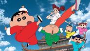 Shinnosuke Nohara (Crayon Shin-chan: Burst Serving! Kung Fu Boys ~Ramen Rebellion~ ) has extraordinary talent for martial arts.