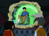 Uncle and Jade (Jackie Chan Adventures) seeing Jackie go back in time.