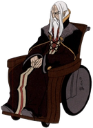 Clavis Alucard (BlazBlue), aka the No Life King, was the previous head of the Alucard family and the Father of both Rachel and Raquel. His powers are said to be equal to both his daughters combined and is stated to be so strong that he threatens the world's order with his very existence, surviving attacks from the from the Amaterasu Unit, which can destroy all realities and can warp reality through Phenomenon Intervention, changing a possibility into reality.