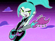 Ember McClain (Danny Phantom) is a ghost that is empowered when others chant her name.
