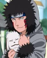 Kiba Inuzuka (Naruto) like his clan are dog Affined.