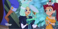 Lyna (Lolirock) is an expert of levitation and telekinetic magic.