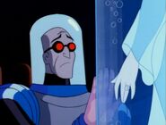 With his wife suffering from a disease that had no cure, Victor Fries/Mr. Freeze (DCAU/Batman: The Animated Series) tried to save her life with a cryogenic device to keep her alive, but was assaulted by a corrupt employer and CEO named Ferris Boyle, who aggressively and callously, assaulted him into destroying the cryosleep machine in the process. Overcome with both sadness and anger for what happened, he started to go onto a path of vengeance against the same person who almost killed him in the first place, as well as for indirectly killing his wife.