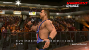 Santino Marella (WWE SVR 2010) "You're what some loser would create in a video game!"