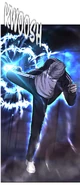Yugyeom Na's (QUESTISM) Terabyte Low Kick allows him to...