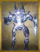 Atheon (Destiny) like all vex can control time, but for it, it can open up timestreams and fling Guardians to the past or the future.