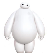 Baymax Render.png (846 KB) Baymax (Big hero 6) It is programmed to assess everyone's health by scanning them to collect data and have a broader understanding of their health status.