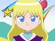 Ruby (Bobobo-bo Bo-bobo) is a professional assassin with the ability to hypnotize those who play with her. Acting like a sweet and innocent girl to gain their trust, Ruby will then finish off her brainwashed victims.