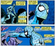 One Hit Kill by Spider-Man.png (2.1 MB) Spider-Man (Marvel Comics) lands a critical blow on Charlemagne with his spider-strength, mortally wounding her.