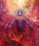 Shakti, or Adi Para Shakti (Hinduism), Personification of Primordial Inconceivable Energies, and Goddess of Energy, Power, Strength and Eternity.