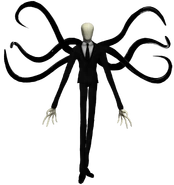 Slender Man (Creepypasta) can alter and distort reality in a variety of ways.